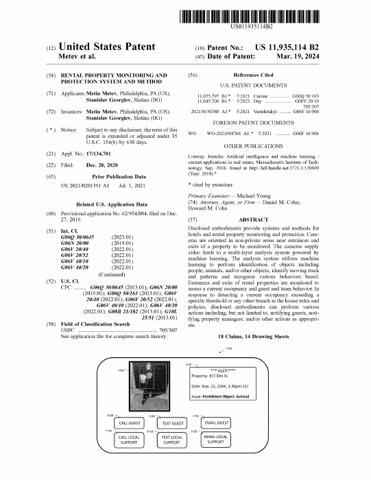 Preview of U.S. patent US11935114